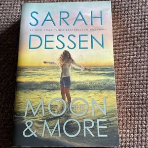 Sarah Dessen/ the moon & more paperback book